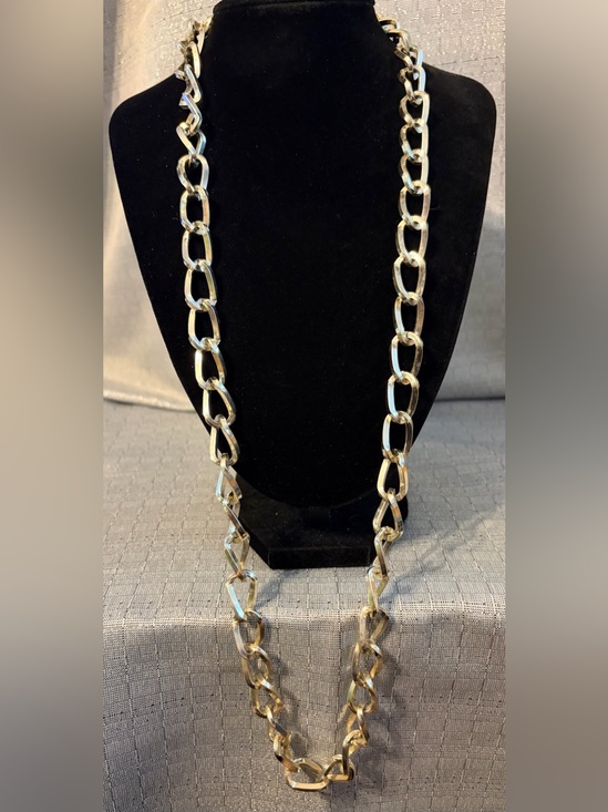 Jewelry - Gold-Tone Link Chain Necklace - Women's Jewelry